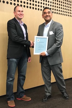 Patrick Pleass Memorial Award – 2017 recipient